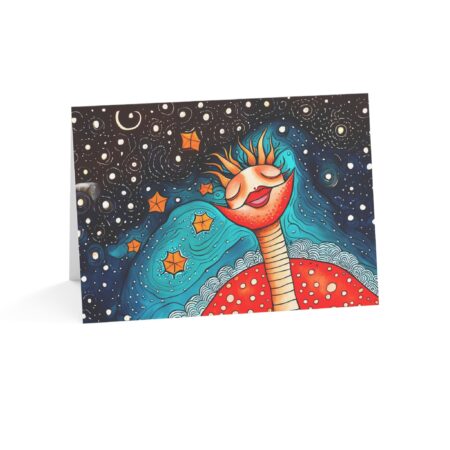 Greeting Card: Laugh so hard the stars shake in their constellations! (Version 1)