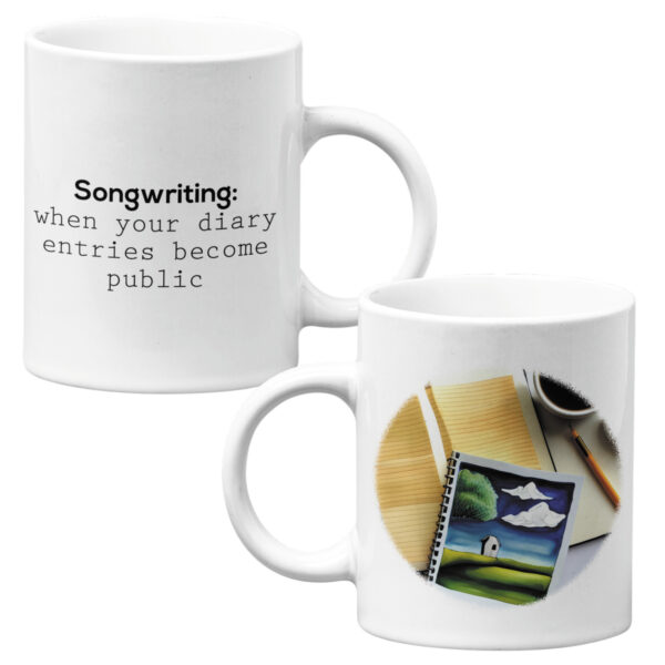 11 oz. Mug - Songwriting: When your diary entries become public