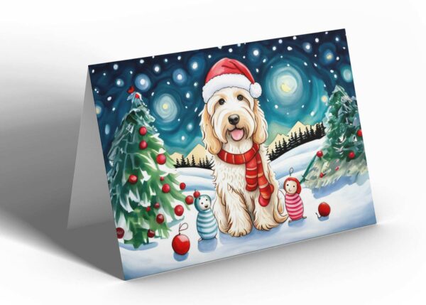 Doodle Takeover Holiday Greeting Card 12-Pack AA00015