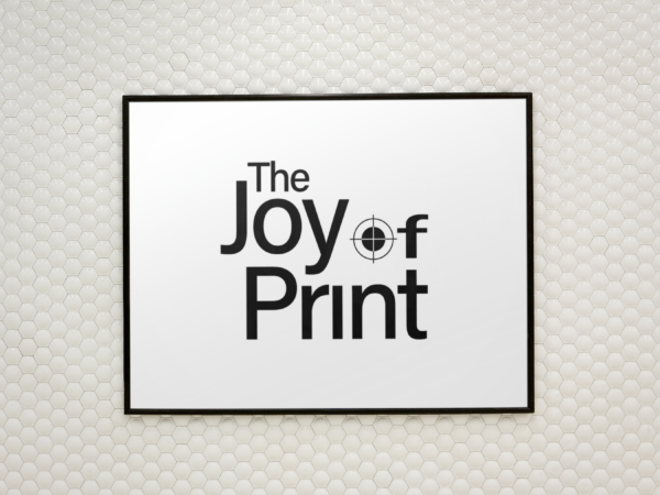 The Joy Of Print Framed Poster