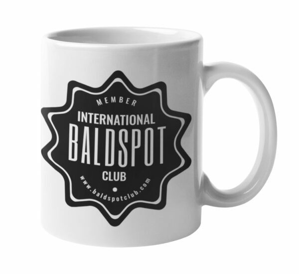 Official Bald Spot Club Mug