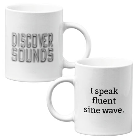 11 oz Mug: I speak fluent sine wave.