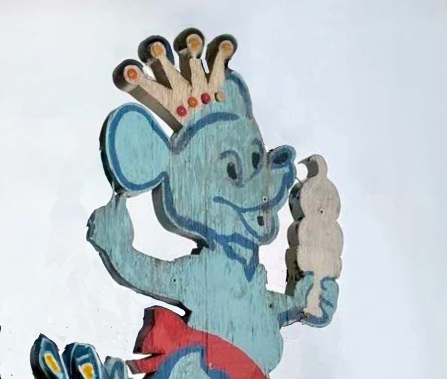 Polar King’s Iconic Plywood Mascots Removed Due to Wear and Tear